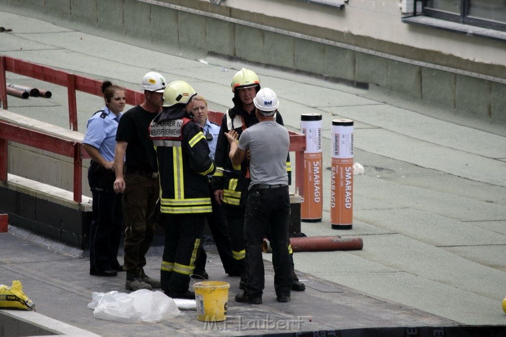 Fassadenfeuer Baustelle Koeln Kalk Dillenburgerstr P34.JPG - Miklos Laubert